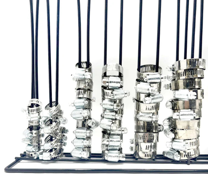 MT-RSR Rack for standard clamp sizes 4-36, mini sizes 4 & 6 HC-Rack