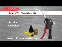 Load image into Gallery viewer, Milton  S-174KIT Pistol Grip Blow Gun Kit, Safety Tip Nozzle and KWIK-CHANGE® Universal Tip System (4-Piece)