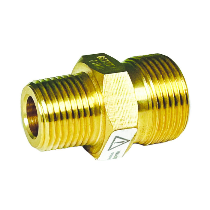 BluBird Blu Shield Male Metric x 3/8" Male Pipe Thread Pressure Washer Adapter PWA006