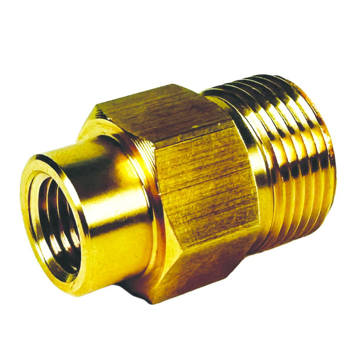 BluBird Blu Shield Male Metric x 1/4" Female Pipe Thread Pressure Washer Adapter PWA009