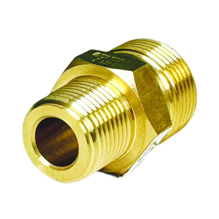 BluBird Blu Shield Male Metric x 3/8" Male Pipe Thread Pressure Washer Adapter PWA006