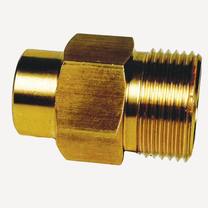 BluBird Blu Shield Male Metric x 1/4" Female Pipe Thread Pressure Washer Adapter PWA009