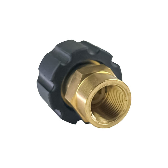 BluBird Blu Shield 3/8" Female Pipe Thread x Female Metric Pressure Washer Adapter PWA007