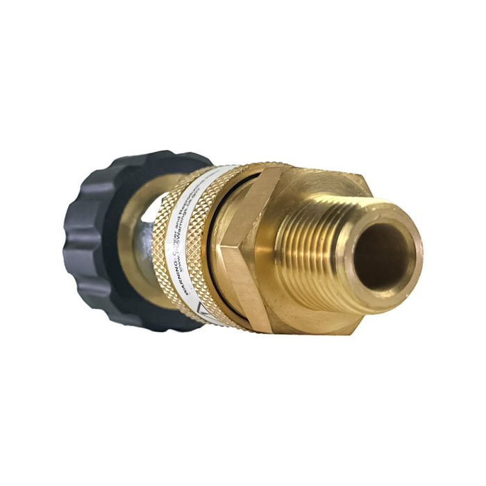 BluBird Blu Shield Female Metric x 3/8" Quick Disconnect Plug/Socket Pressure Washer Adapter Set PWA017