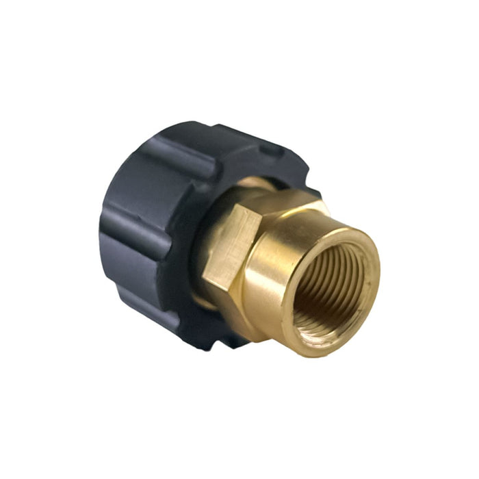 BluBird Blu Shield 3/8" Female Pipe Thread x Female Metric Pressure Washer Adapter PWA007