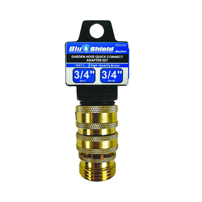 BluBird Blu Shield Quick Disconnect Garden Hose Adapter Set PWA018