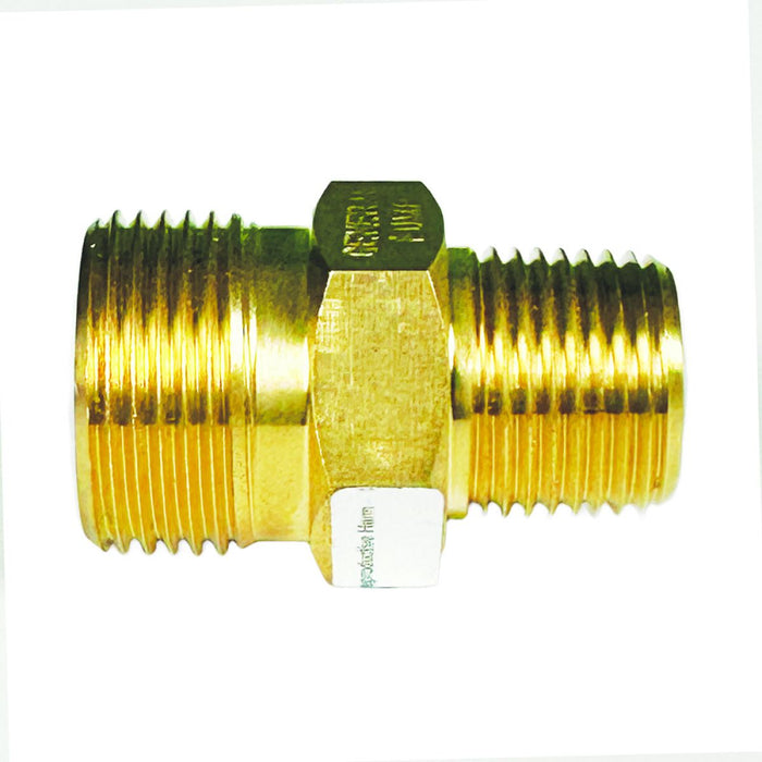 BluBird Blu Shield Male Metric x 3/8" Male Pipe Thread Pressure Washer Adapter PWA006