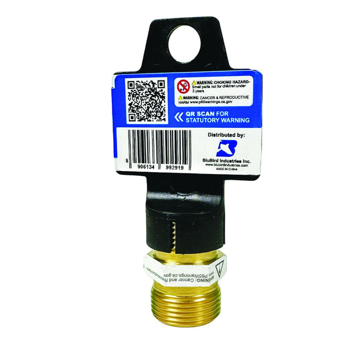BluBird Blu Shield Male Metric Pressure Washer Adapter PWA016