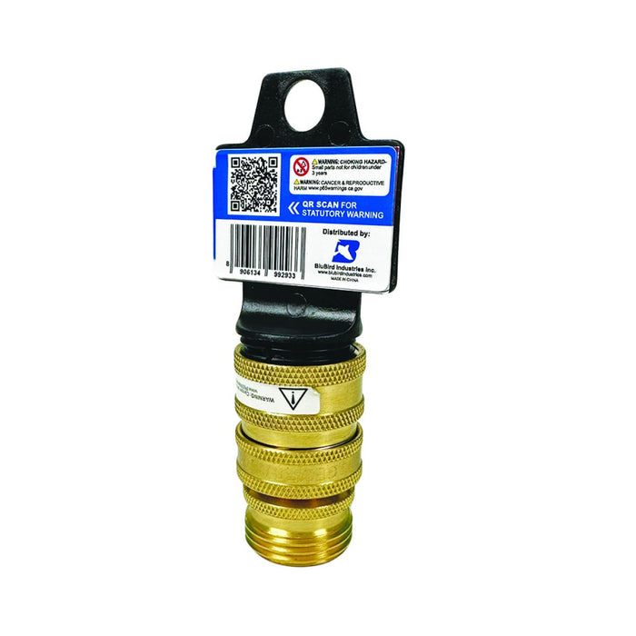 BluBird Blu Shield Quick Disconnect Garden Hose Adapter Set PWA018