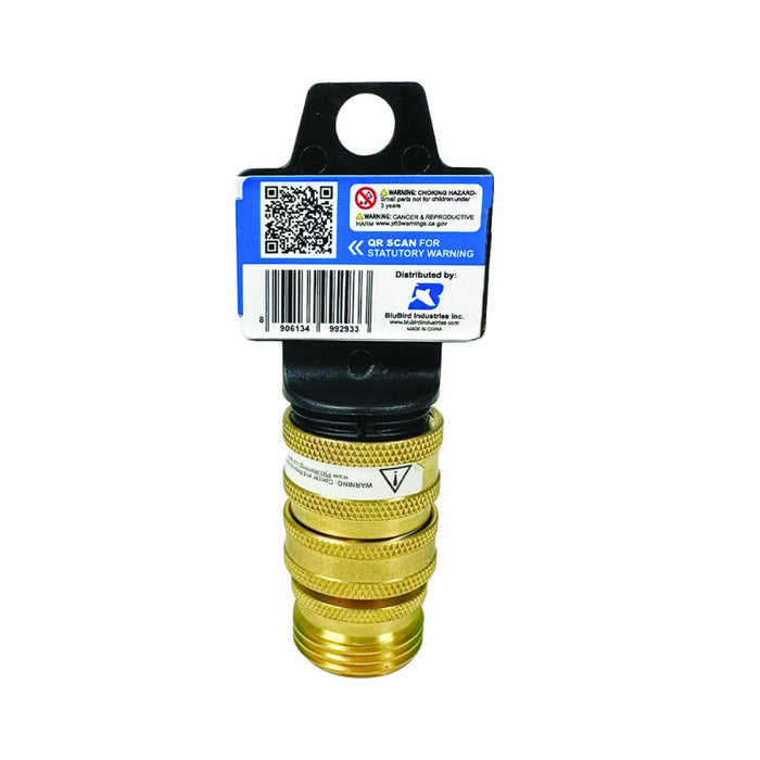 BluBird Blu Shield Quick Disconnect Garden Hose Adapter Set PWA018