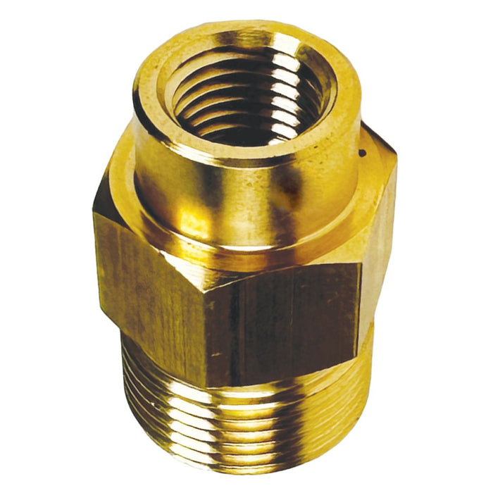 BluBird Blu Shield Male Metric x 1/4" Female Pipe Thread Pressure Washer Adapter PWA009