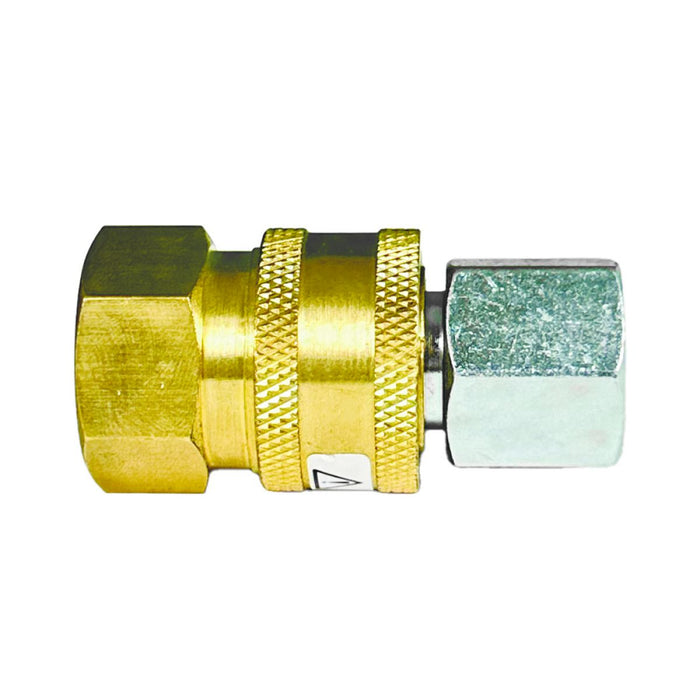 BluBird Blu Shield 3/8" Quick Disconnect Plug x 3/8" Male Pipe Thread Pressure Washer Adapter PWA005