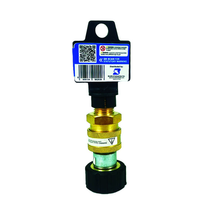 BluBird Blu Shield Female Metric x 3/8" Quick Disconnect Plug/Socket Pressure Washer Adapter Set PWA017