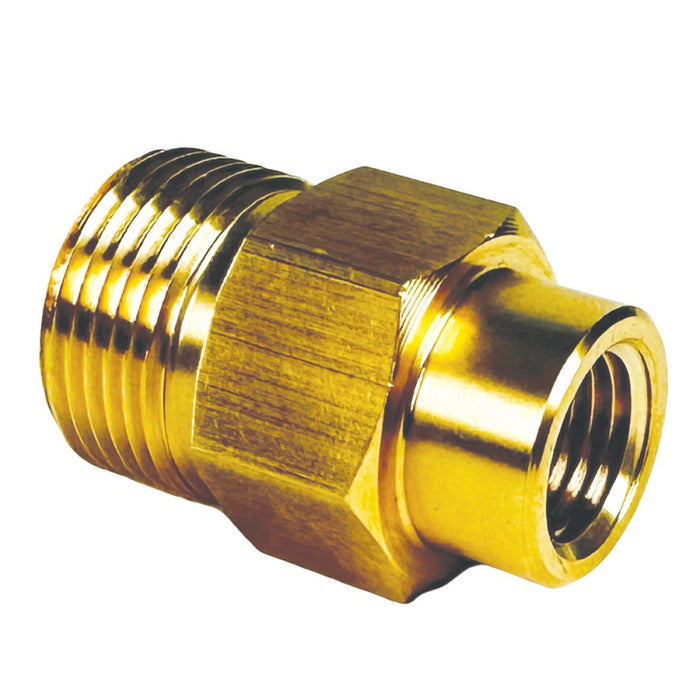 BluBird Blu Shield Male Metric x 1/4" Female Pipe Thread Pressure Washer Adapter PWA009