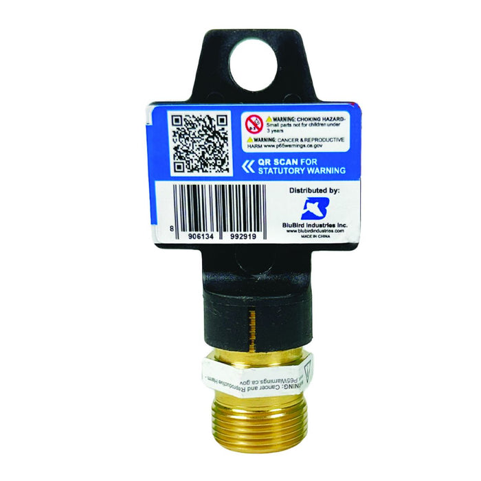 BluBird Blu Shield Male Metric Pressure Washer Adapter PWA016