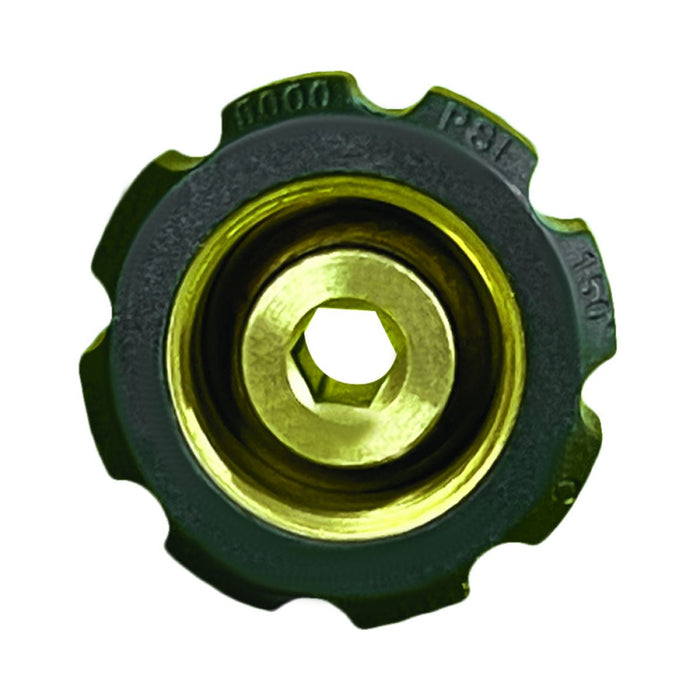 BluBird Blu Shield 3/8" Female Pipe Thread x Female Metric Pressure Washer Adapter PWA007