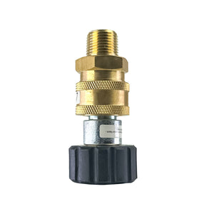 BluBird Blu Shield Female Metric x 3/8" Quick Disconnect Plug/Socket Pressure Washer Adapter Set PWA017