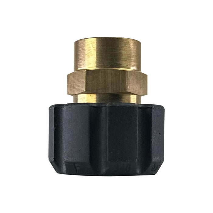BluBird Blu Shield 3/8" Female Pipe Thread x Female Metric Pressure Washer Adapter PWA007