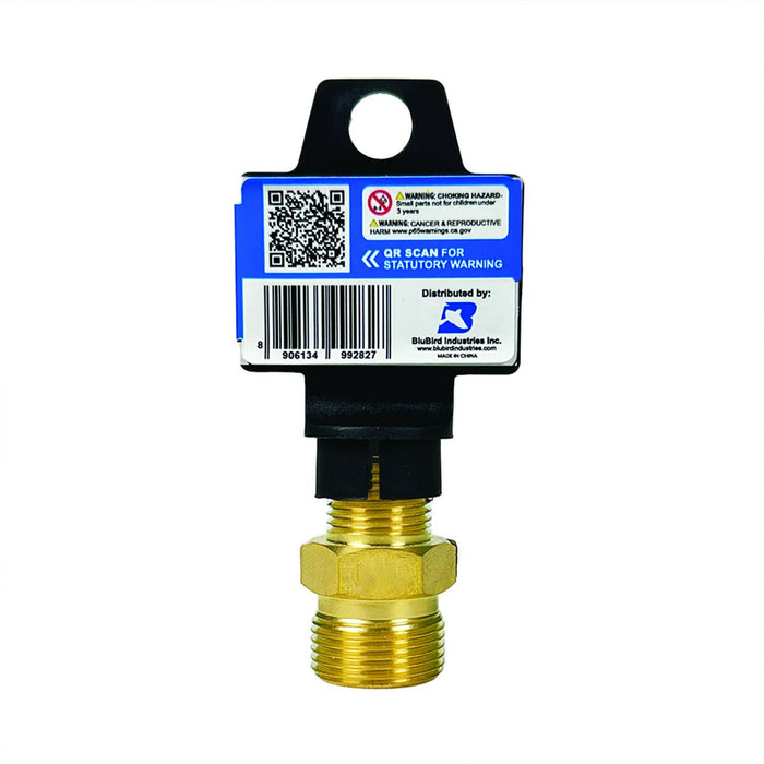 BluBird Blu Shield Male Metric x 3/8" Male Pipe Thread Pressure Washer Adapter PWA006
