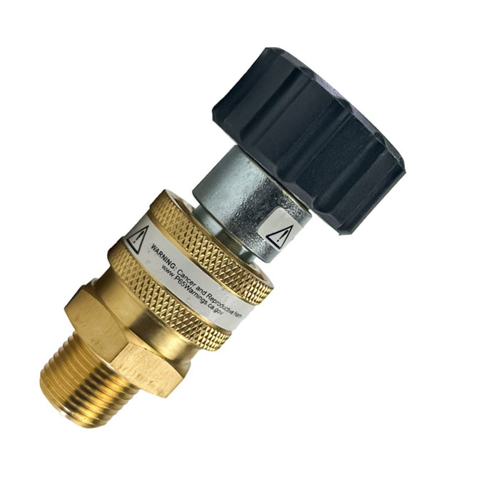 BluBird Blu Shield Female Metric x 3/8" Quick Disconnect Plug/Socket Pressure Washer Adapter Set PWA017