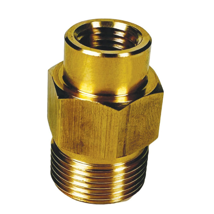BluBird Blu Shield Male Metric x 1/4" Female Pipe Thread Pressure Washer Adapter PWA009