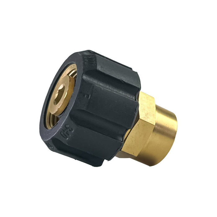 BluBird Blu Shield 3/8" Female Pipe Thread x Female Metric Pressure Washer Adapter PWA007