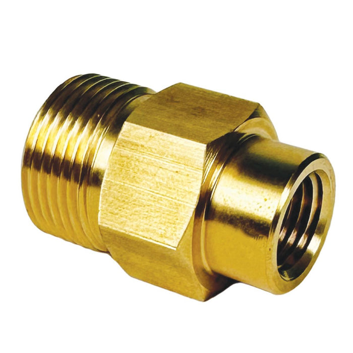 BluBird Blu Shield Male Metric x 1/4" Female Pipe Thread Pressure Washer Adapter PWA009