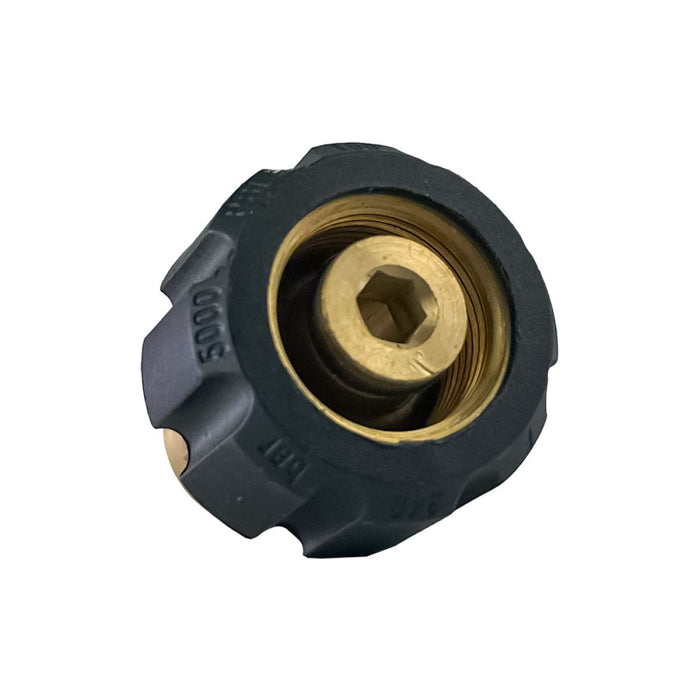 BluBird Blu Shield 3/8" Female Pipe Thread x Female Metric Pressure Washer Adapter PWA007