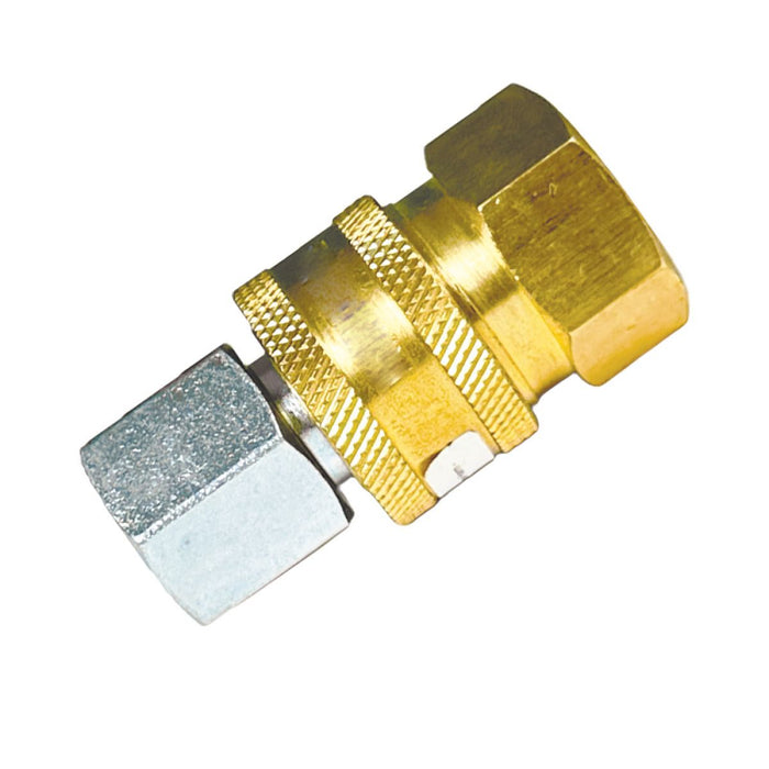 BluBird Blu Shield 3/8" Quick Disconnect Plug x 3/8" Male Pipe Thread Pressure Washer Adapter PWA005