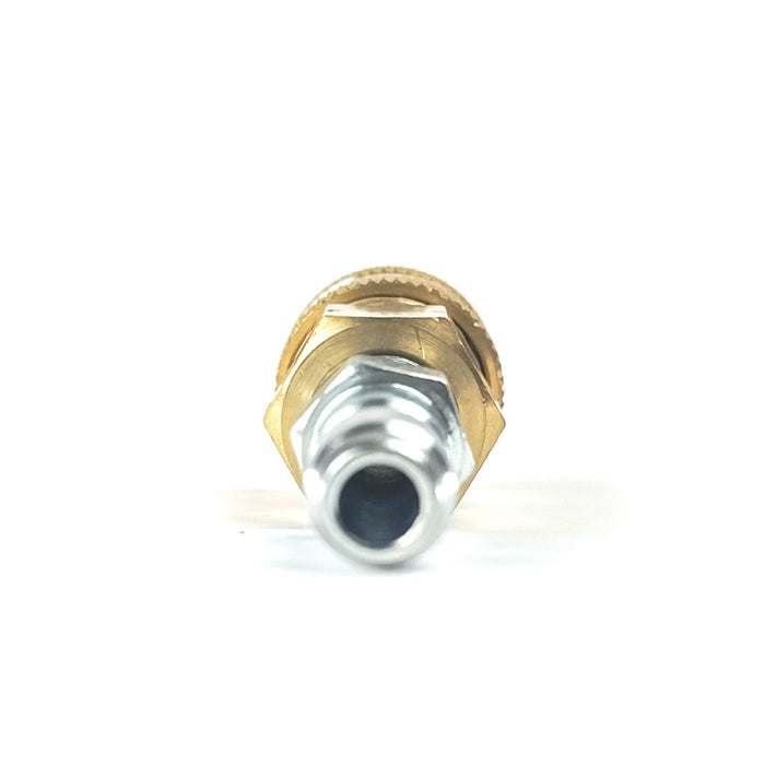 BluBird Blu Shield 1/4" Quick Disconnect Plug x 1/4" Male Pipe Thread Pressure Washer Adapter PWA010