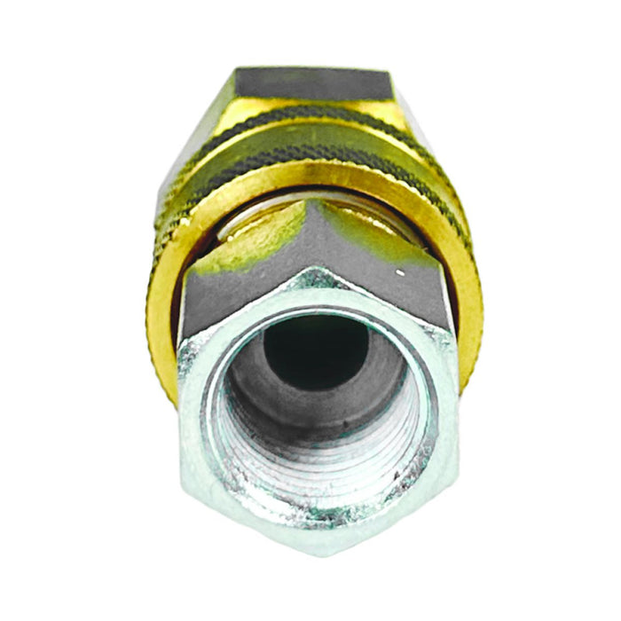 BluBird Blu Shield 3/8" Quick Disconnect Plug x 3/8" Male Pipe Thread Pressure Washer Adapter PWA005
