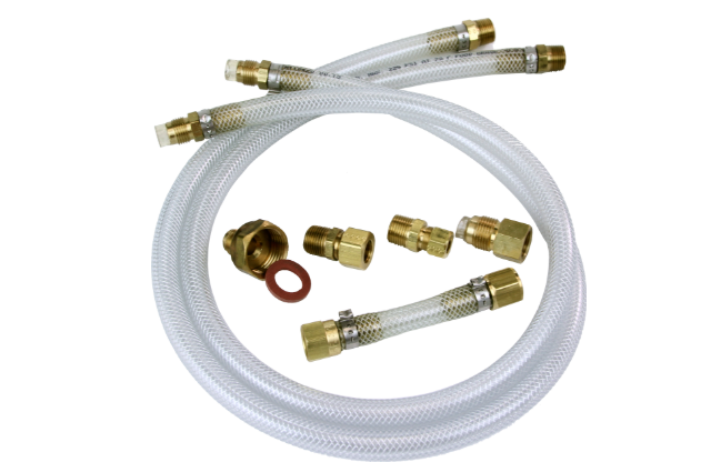 Beckett 12562 Hand Pump Hose Kit | 1 Piece | Flexible Reinforced Hoses & All Fittings Included | Add-On for Beckett 12551 & 12552 Hand Pumps