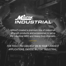 Load image into Gallery viewer, Milton 2752-2514SS Industrial Stainless Steel Hose Reel Retractable, 3/8&quot; ID x 25&#39; Ultra-Lightweight Rubber Hose w/ 1/4&quot; NPT, 300 PSI