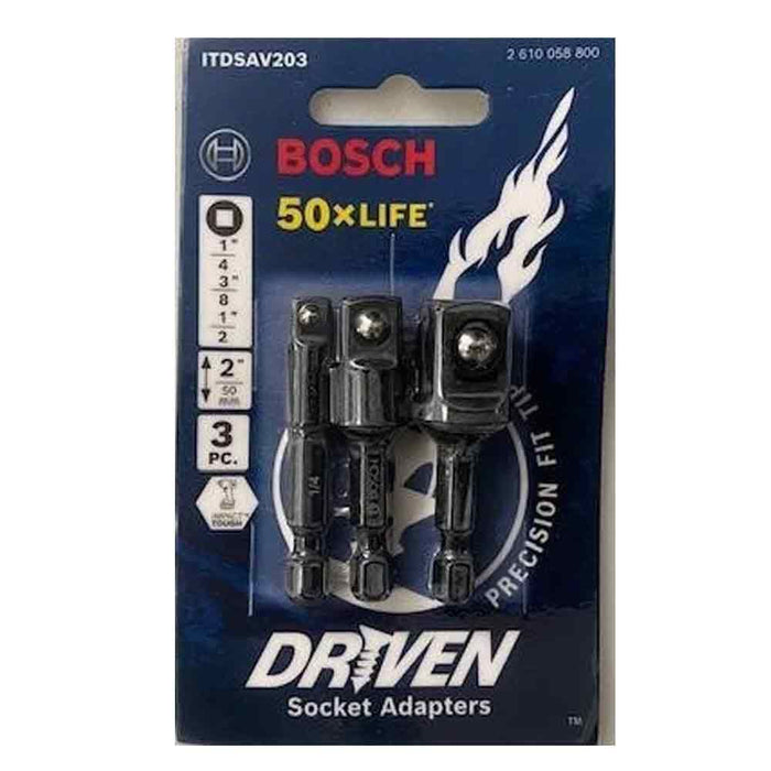 Bosch DRIVEN IMPACT SAV 1/4" 3PK ITDSAV203