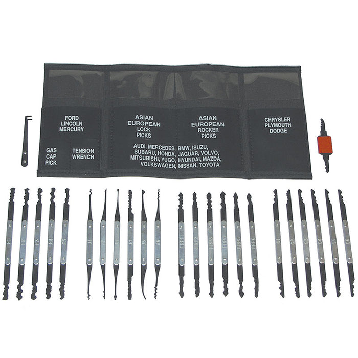 LTI LT-340A AutoMaster Super Lock Pick Set (1 Piece)