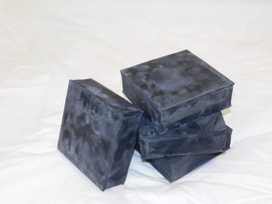 Devon High Density Rubber Blocks (4pc set) 2x6x6