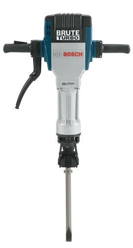 Bosch Brute™ Turbo Breaker Hammer w/ Deluxe Cart, 2 Star Point & 2 Flat Chisels BH2770VCD