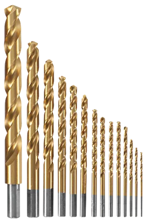 Bosch 14PC TITANIUM NITRIDE-COATED DRILL BIT SET TI14