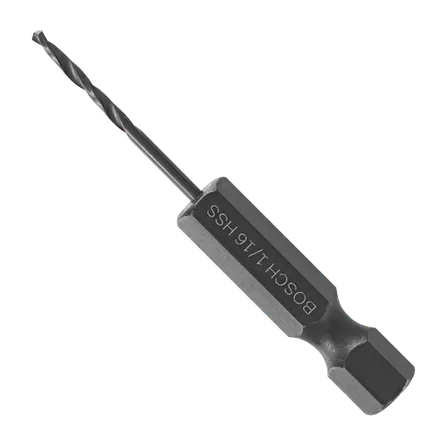 Bosch 1/16" IMPACT BLACK OXIDE DRILL BIT BULK BL4131IM