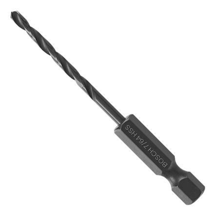 Bosch 7/64" IMPACT BLACK OXIDE DRILL BIT CD BL2134IM