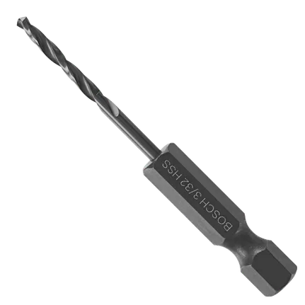 Bosch 3/32" IMPACT BLACK OXIDE DRILL BIT CD BL2133IM