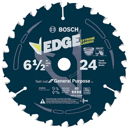 Bosch 6 1/2" X 24T FRAMING CSB CD DCB624