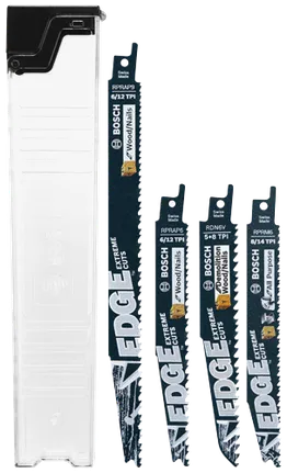 Bosch 6 PC. EDGE RECIPROCATING SAW BLADE SET RSE006