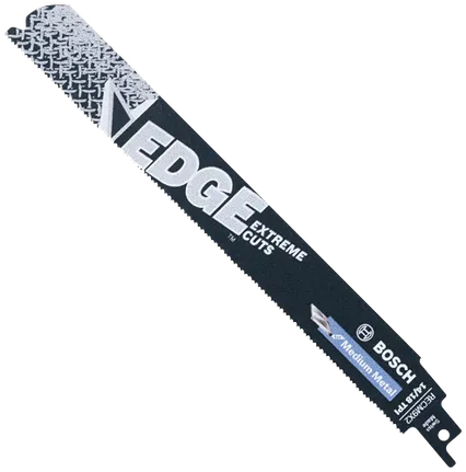 Bosch 9 IN. 14/18 TPI RECIPROCATING SAW BLADE FOR MEDIUM METAL - 5 PC. RECM9X2