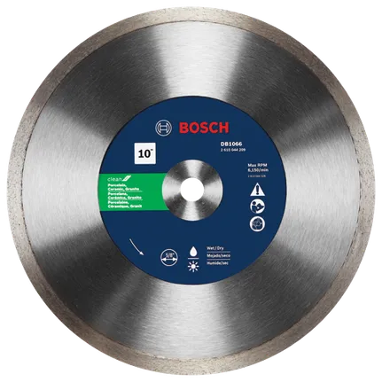 Bosch DIA BLADE TILE WET PREMIUM PLUS 10" DB1066