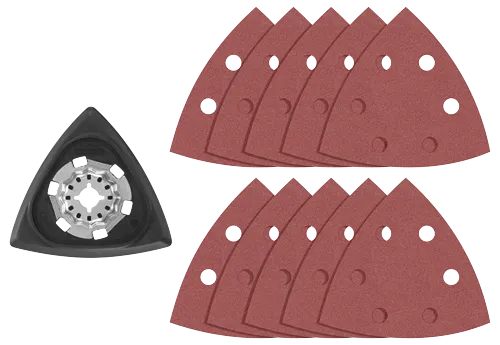 Bosch STARLOCK DELTA SANDING PAD KIT (11 PCS) OSL350SPDK