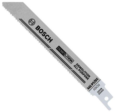 Bosch RD6V 6" 10/14T DEMO RECIP BLADE 5PK PCH RD6V