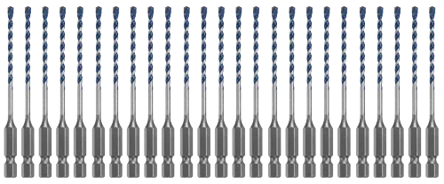 Bosch BLUE GRANITE TURBO HAMMER DRILL BIT 1/8X2X4 25PK HCBG01B25T