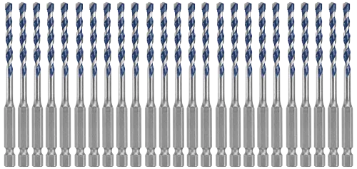 Bosch BLUE GRANITE TURBO HAMMER DRILL BIT 3/16X2X4 25PK HCBG03B25T