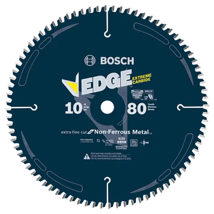 Bosch 10" 80T 5/8 HLTCG NF CSB (BOX) PRO1080NFB